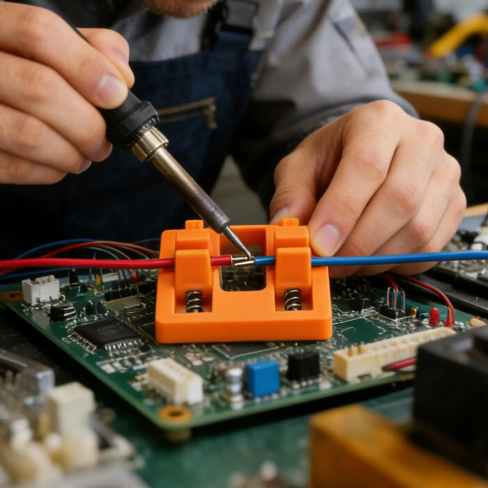 Держатель проволоки для пайки Регулируемый прецизионный зажим Приспособление для пайки проволоки Сварочный приспособление для профессионалов электриков
Держатель проволоки для пайки Регулируемый прецизионный зажим Приспособление для пайки проволоки Сварочный приспособление для профессионалов электриков