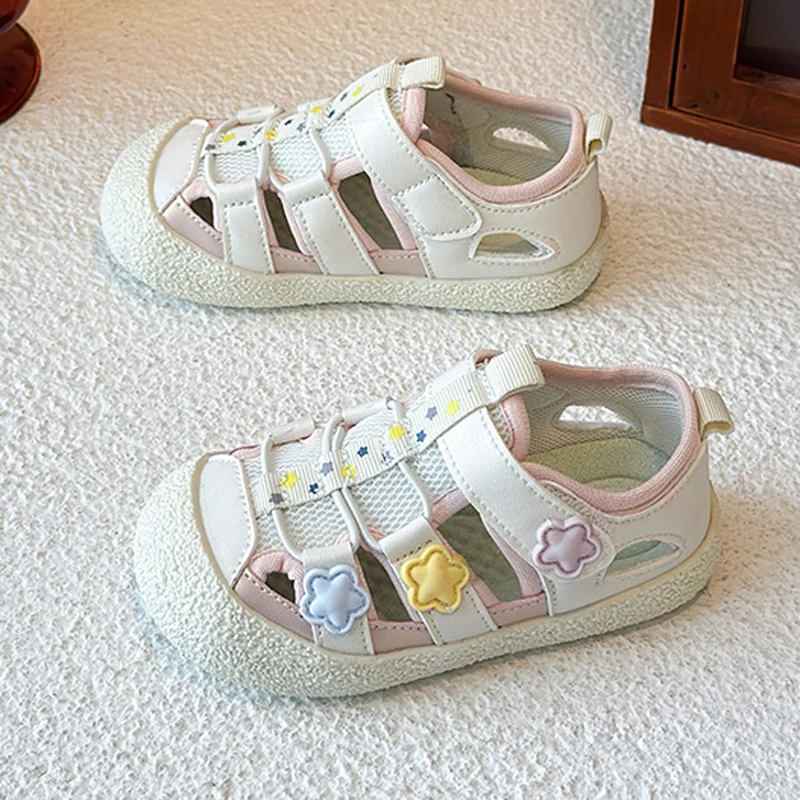 Girls Summer Cut-out Sneakers Cute Star & Cloud Embellishments Breathable Mesh Shoes Soft Sole Non-slip Casual Footwear
Girls Summer Cut-out Sneakers Cute Star & Cloud Embellishments Breathable Mesh Shoes Soft Sole Non-slip Casual Footwear