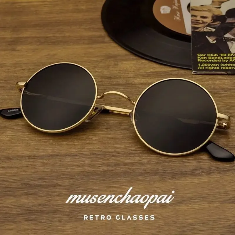 New round sunglasses retro driving sunglasses women's Republic of China master men's prince glasses UV protection
New round sunglasses retro driving sunglasses women's Republic of China master men's prince glasses UV protection