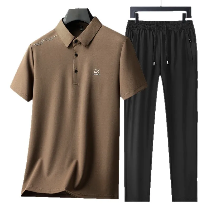 Men's Casual 2-Piece Sportswear Set Streetwear Fashion Tracksuit T-Shirts and Pants Beachwear Summer Sweatshirt T-Shirts Set New
Men's Casual 2-Piece Sportswear Set Streetwear Fashion Tracksuit T-Shirts and Pants Beachwear Summer Sweatshirt T-Shirts Set New