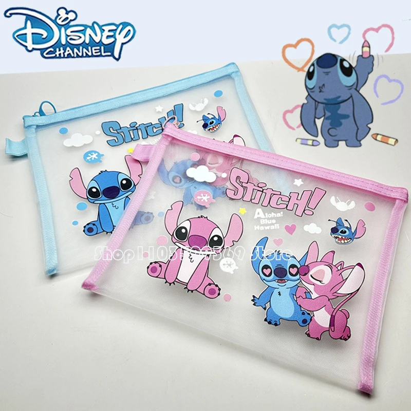 Stitch File Bag A5 Nylon Mesh File Bag Disney Student Stationery Storage Bag Lilo & Stitch Children School Supplies
Stitch File Bag A5 Nylon Mesh File Bag Disney Student Stationery Storage Bag Lilo & Stitch Children School Supplies