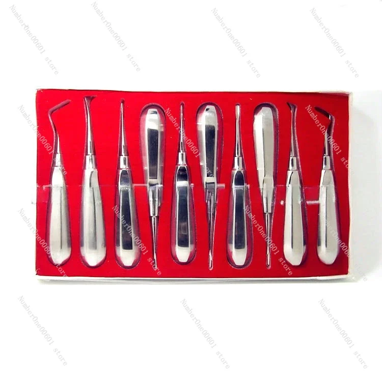 Dental Tooth Elevator Pull Tooth Elevator Minimally Invasive Tooth Elevator 10-Piece Set Suit Stainless Steel Material
Dental Tooth Elevator Pull Tooth Elevator Minimally Invasive Tooth Elevator 10-Piece Set Suit Stainless Steel Material