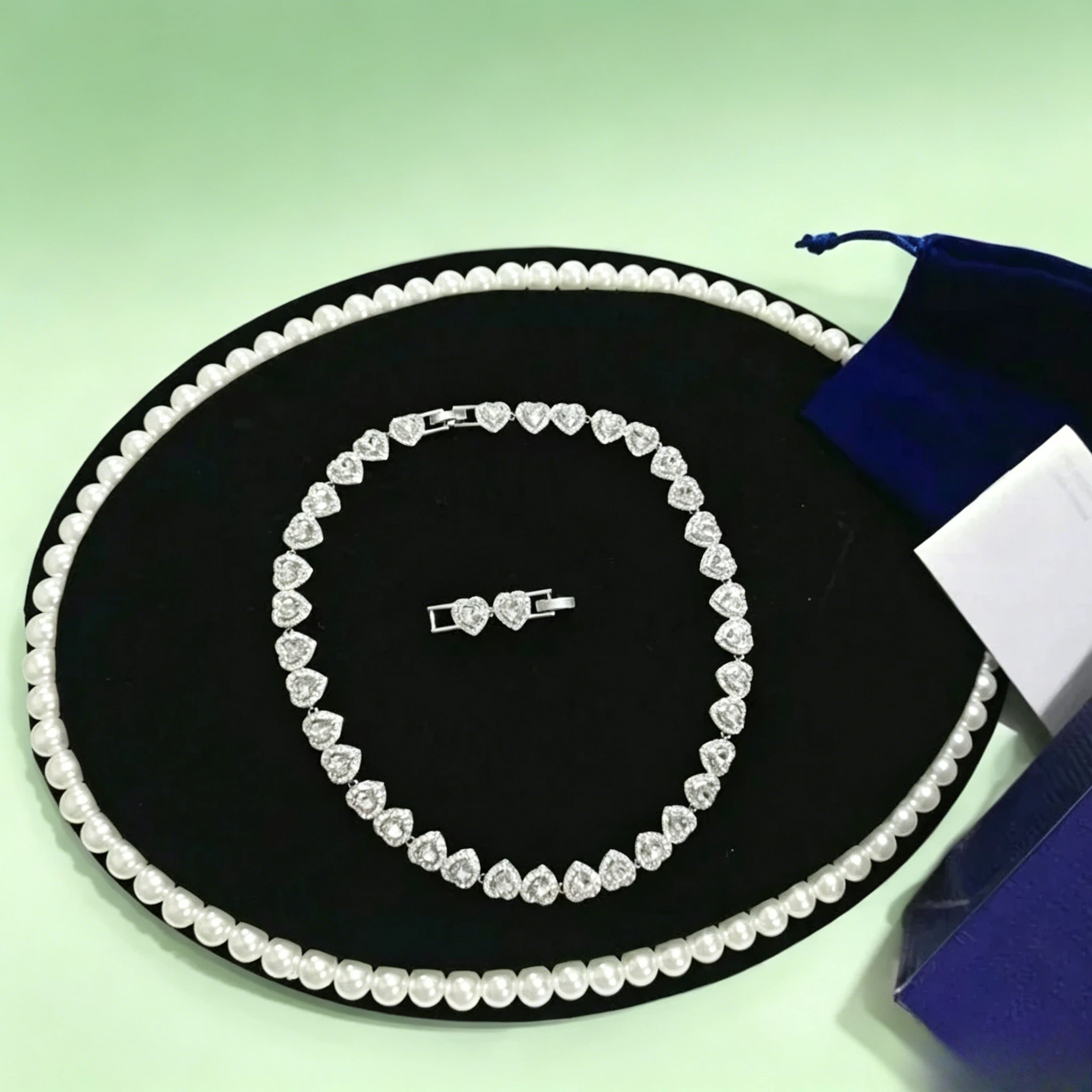 2026 Good Brand Silver Color Ariana Grande Tennis Necklace Women Romantic Luxury Gift Jewelry Set Jewelry Sets
2026 Good Brand Silver Color Ariana Grande Tennis Necklace Women Romantic Luxury Gift Jewelry Set Jewelry Sets