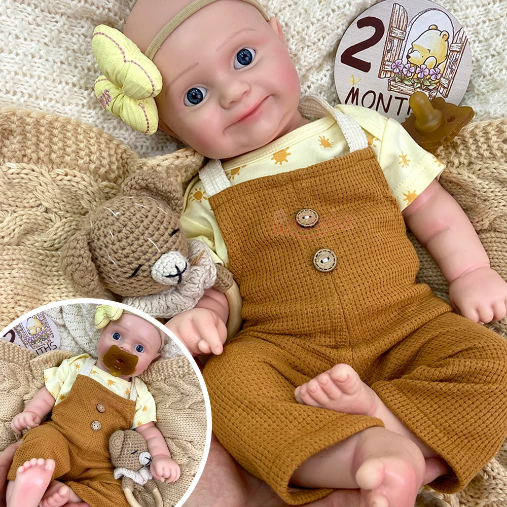20" Lifelike Silicone Reborn Newborn Doll Hand Painted Reborn Doll Soft Flexible Custom Reborn Baby Girl Easter Gift Collection
20" Lifelike Silicone Reborn Newborn Doll Hand Painted Reborn Doll Soft Flexible Custom Reborn Baby Girl Easter Gift Collection