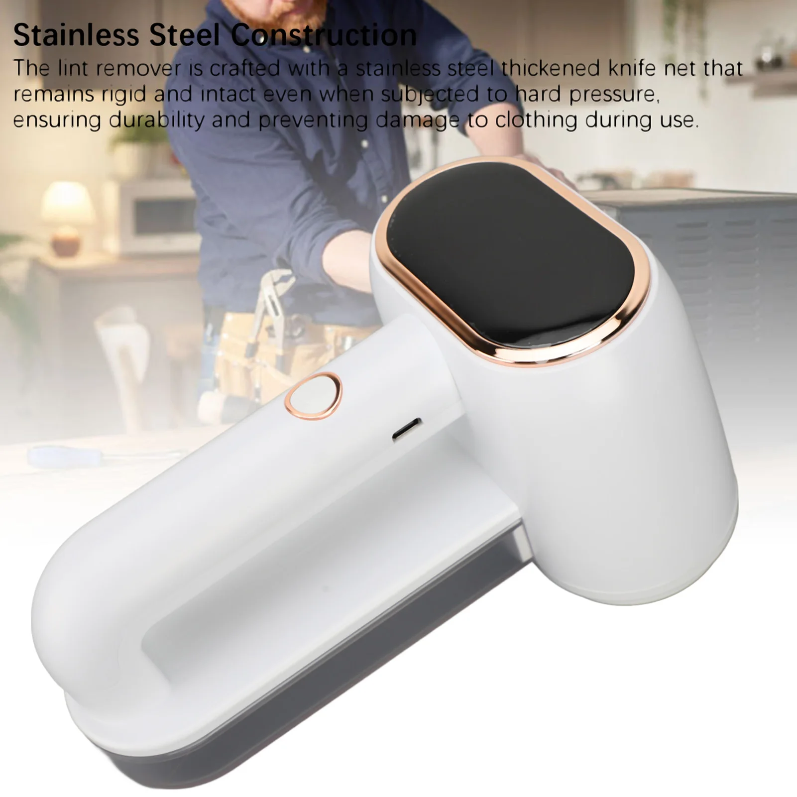 Dual Head Lint Remover Cordless Rechargeable Lcd Power Display Electric Clothes Garment Fuzz Remover for Home
Dual Head Lint Remover Cordless Rechargeable Lcd Power Display Electric Clothes Garment Fuzz Remover for Home