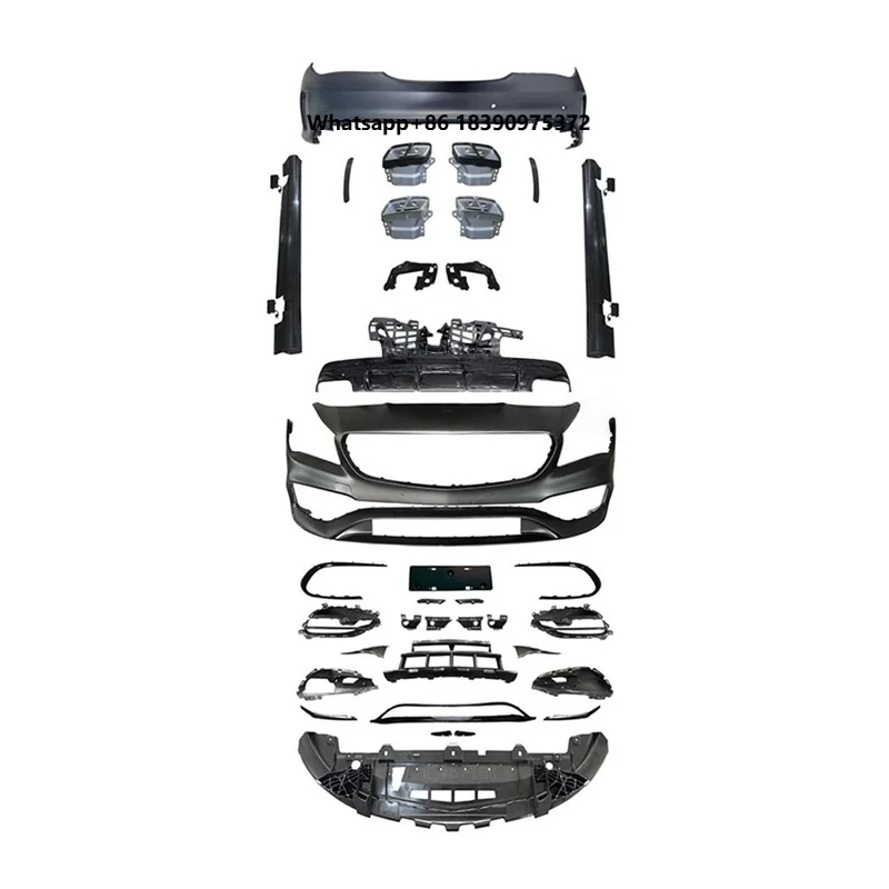 Veidt for CLA-Class W117 Modification Body Kit AMG45 Bumper Assembly Front Rear Bumpers Front Lip Side Skirts Kit
Veidt for CLA-Class W117 Modification Body Kit AMG45 Bumper Assembly Front Rear Bumpers Front Lip Side Skirts Kit