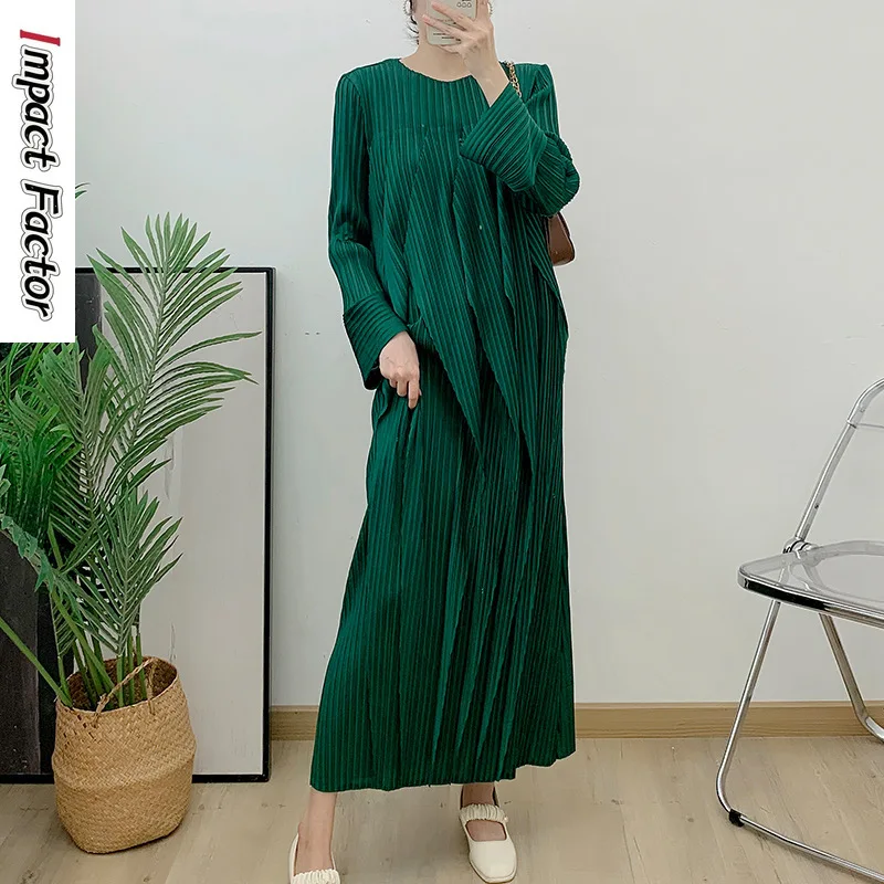 Pleated Dress for Women's 2024 Spring and Autumn New Cropped Sleeve Long Ruffled Edge Long Evening Dress Slim Fit Long Dress
Pleated Dress for Women's 2024 Spring and Autumn New Cropped Sleeve Long Ruffled Edge Long Evening Dress Slim Fit Long Dress