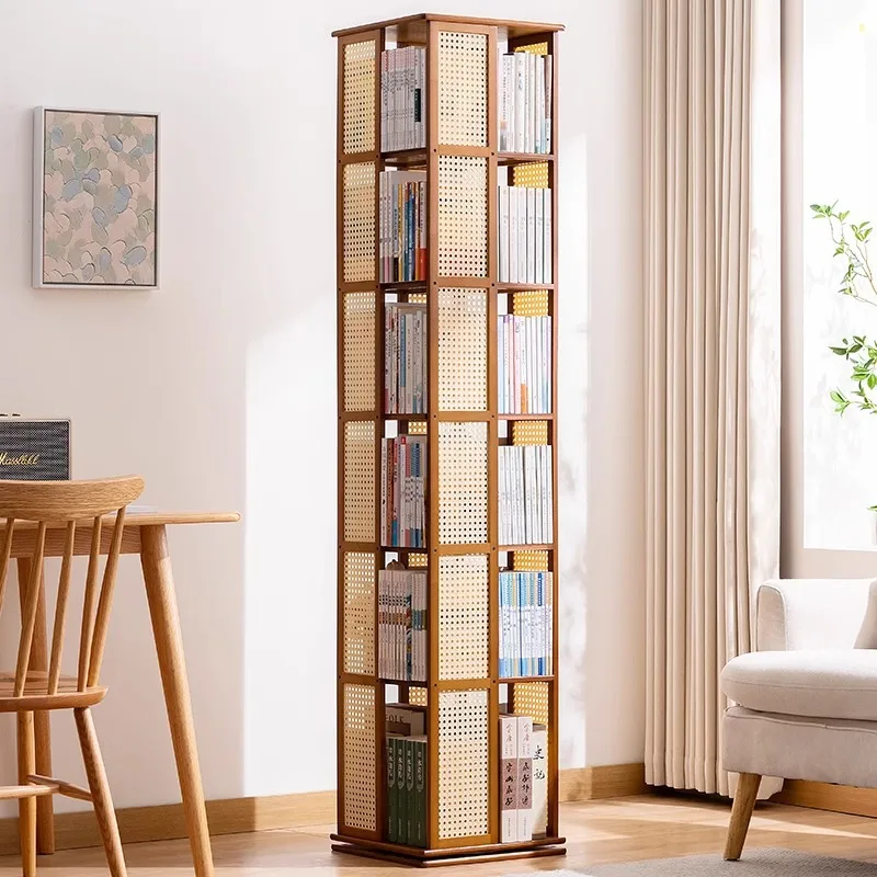 Custom Rotating Bookshelf Bookcase Floor Wall Storage Rack Children's Simple Storage Rack Toy Cabinet Display Cabinet Simple Mul
Custom Rotating Bookshelf Bookcase Floor Wall Storage Rack Children's Simple Storage Rack Toy Cabinet Display Cabinet Simple Mul