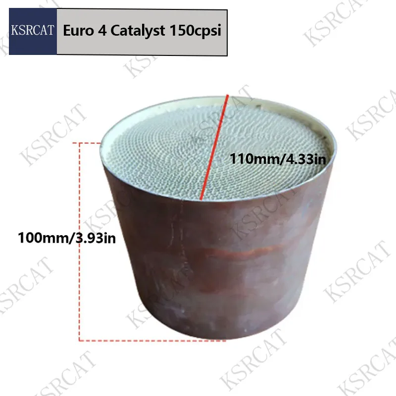 110x100mm Euro 4 Metallic Honeycomb Catalyst Converter 150 CPSI High-Quality Exhaust System Component for Automotive Use
110x100mm Euro 4 Metallic Honeycomb Catalyst Converter 150 CPSI High-Quality Exhaust System Component for Automotive Use