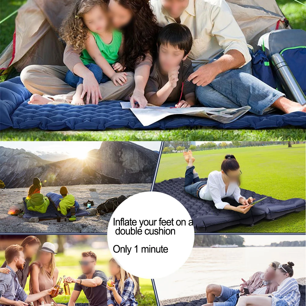 Comfortable Camping Sleeping Pad Pad Portable Double Sleeping Pad Lightweight Sleeping Pad Extra Thick Comfort
Comfortable Camping Sleeping Pad Pad Portable Double Sleeping Pad Lightweight Sleeping Pad Extra Thick Comfort