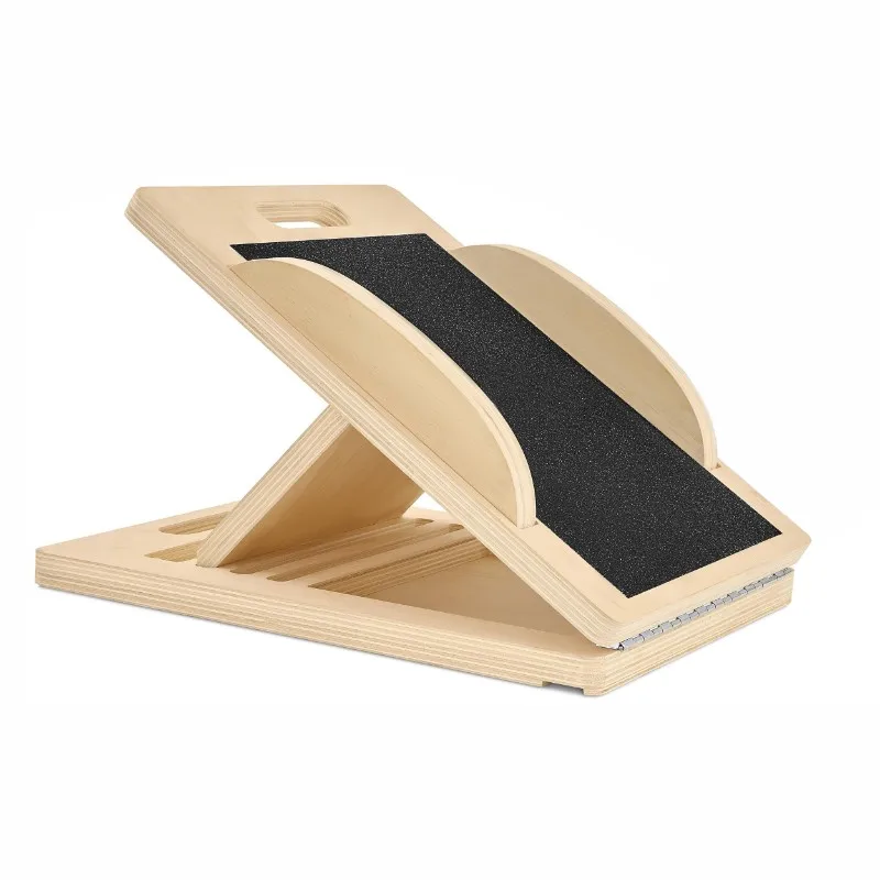 B93B-Slant Board With 6 Incline Angles Transforms Into A Balance Board For Effective Calf Stretching And Squats
B93B-Slant Board With 6 Incline Angles Transforms Into A Balance Board For Effective Calf Stretching And Squats