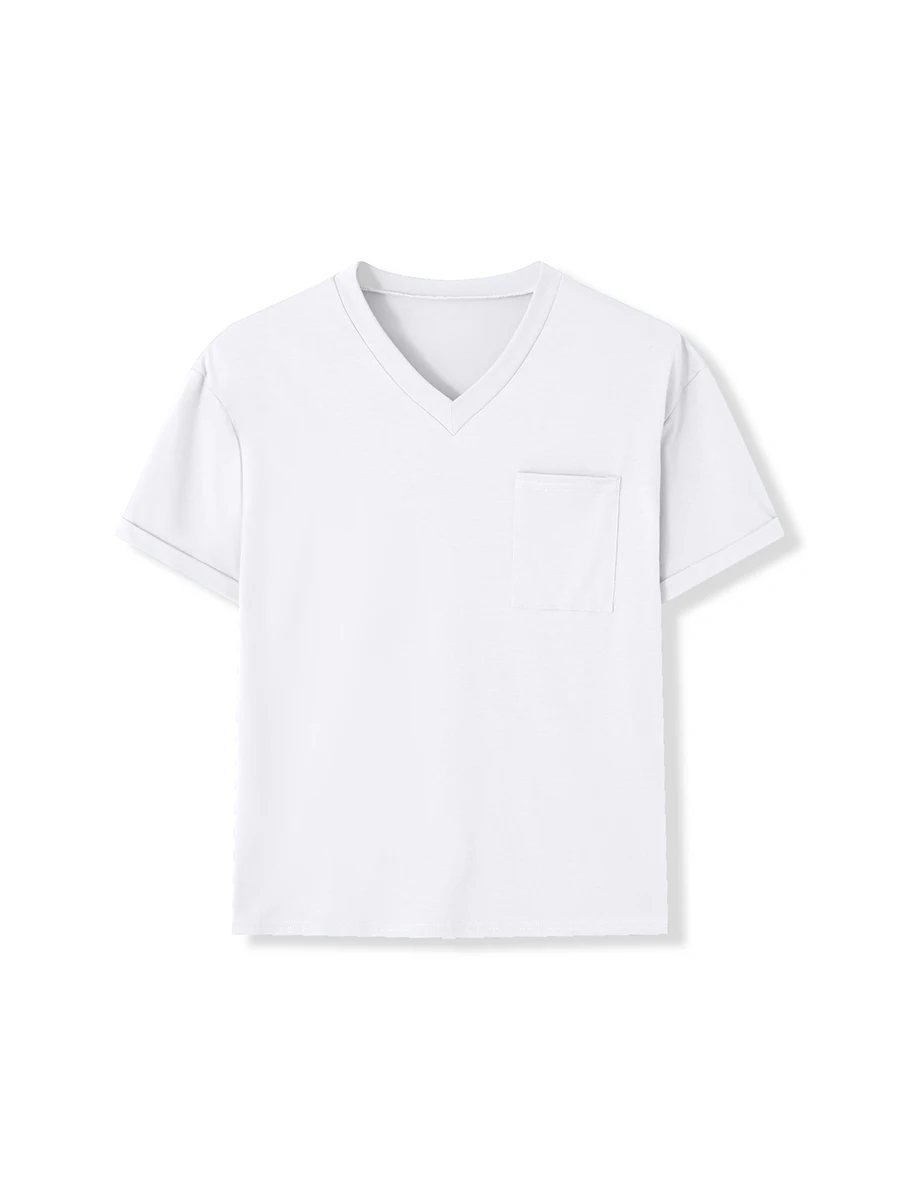 Women s Summer T-Shirt Casual Loose Fit Soft Stylish Solid V Neck Short Sleeve Tops
Women s Summer T-Shirt Casual Loose Fit Soft Stylish Solid V Neck Short Sleeve Tops