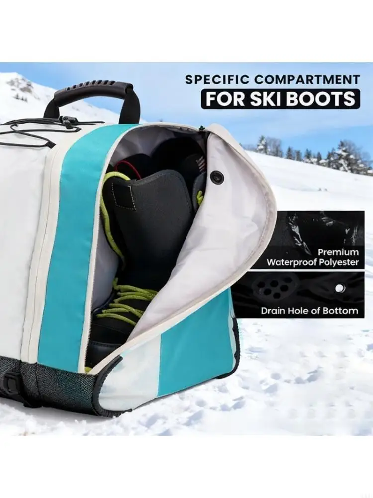 Ski Equipment Travel Bag Anti Abrasion Oxford Cloth and Quick Grab Pockets
Ski Equipment Travel Bag Anti Abrasion Oxford Cloth and Quick Grab Pockets