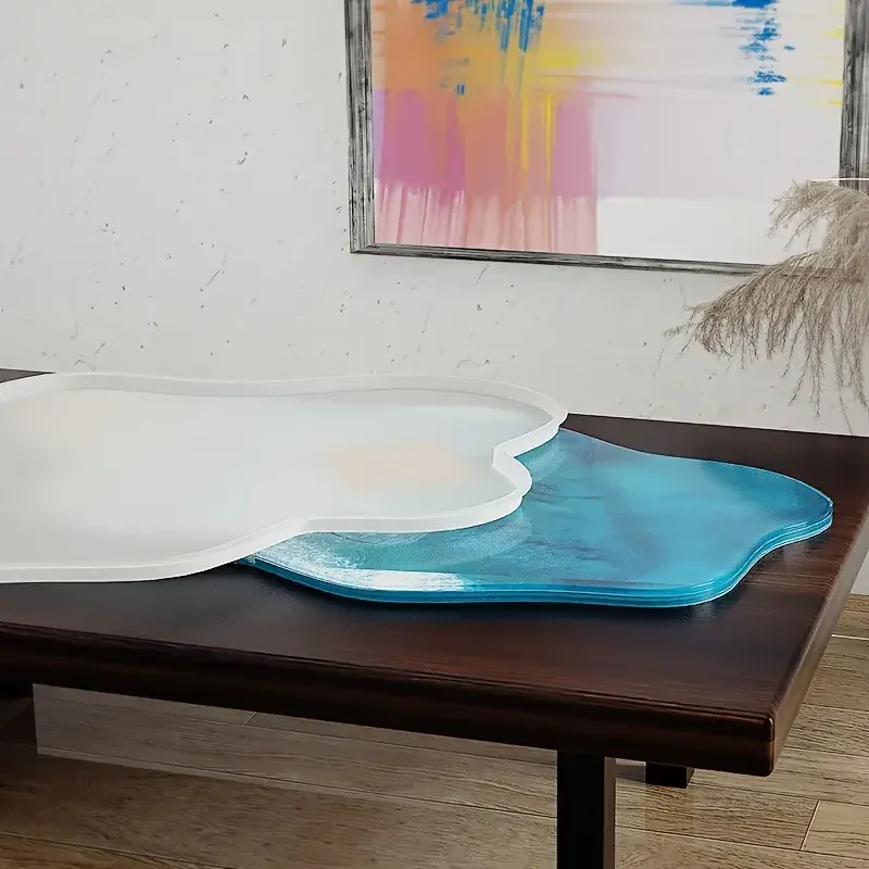 Large 61cm Irregular Trays Epoxy Resin Silicone Mold for Wave River Table Ocean Crystal Resin Casting DIY Craft
Large 61cm Irregular Trays Epoxy Resin Silicone Mold for Wave River Table Ocean Crystal Resin Casting DIY Craft