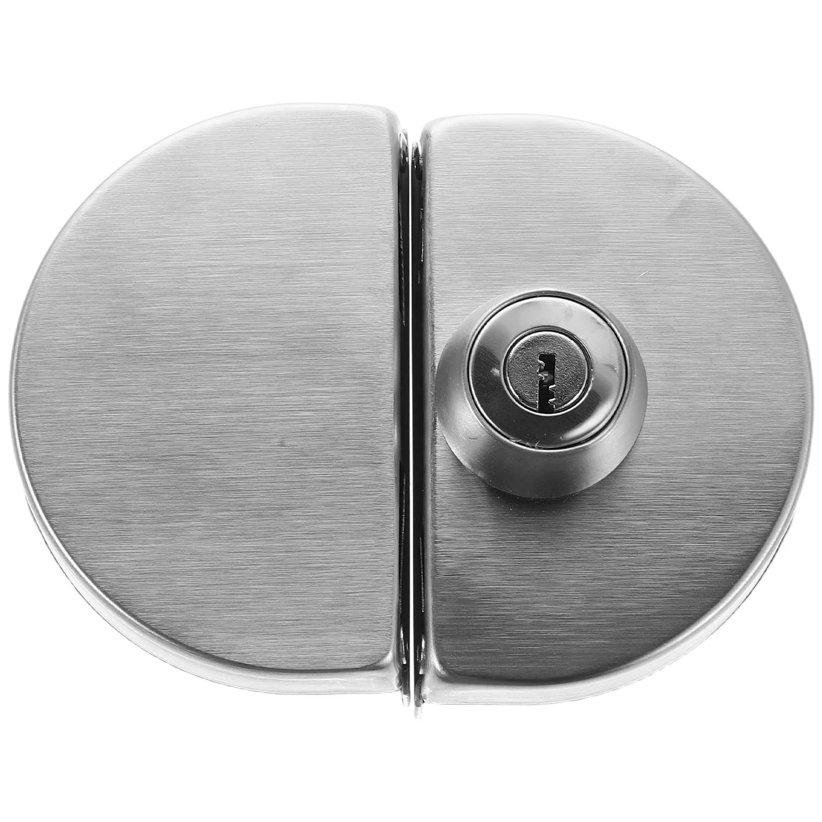 Комплект из 1 замка для стеклянных дверей из нержавеющей стали без сверления, двойной поворотный ключ-замок для офисных, ванных, шкафных, витринных и раздвижных дверей
Комплект из 1 замка для стеклянных дверей из нержавеющей стали без сверления, двойной поворотный ключ-замок для офисных, ванных, шкафных, витринных и раздвижных дверей