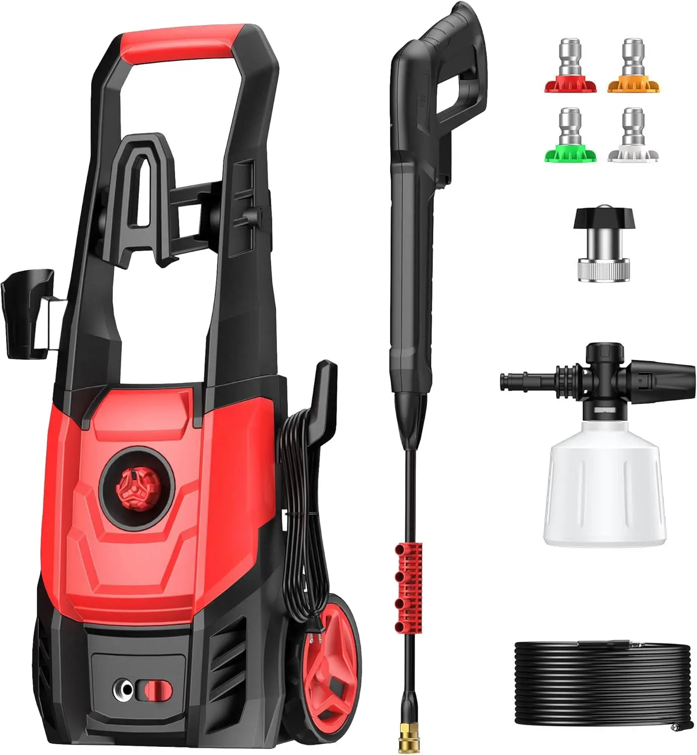 Electric Pressure Washer 2.5 GPM Foam Cannon
Electric Pressure Washer 2.5 GPM Foam Cannon
