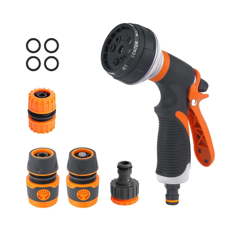 Hot Selling High Quality High Pressure Spray Water Gun with Multi Mode Adjustable Garden Water Guns
Hot Selling High Quality High Pressure Spray Water Gun with Multi Mode Adjustable Garden Water Guns