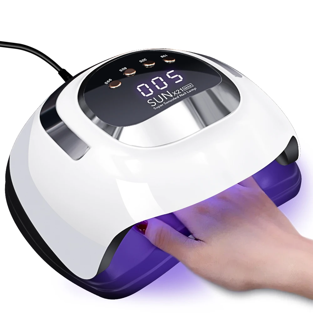 320W Professional UV LED Nail Lamp for Nails Gel Polish Foot Curing Lamps Large Touch Screen UV Nail Dryer Light with 72 LEDs
320W Professional UV LED Nail Lamp for Nails Gel Polish Foot Curing Lamps Large Touch Screen UV Nail Dryer Light with 72 LEDs