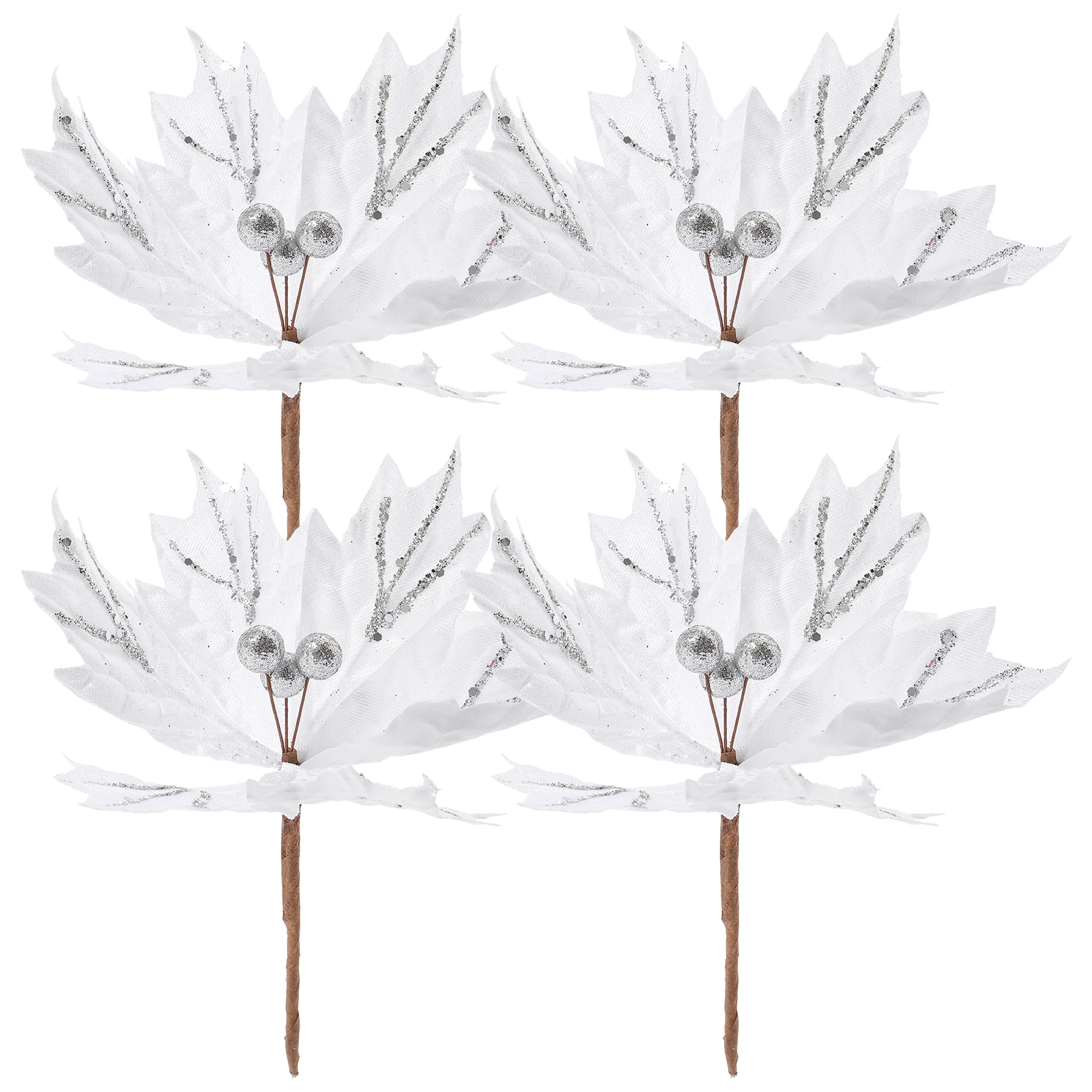 4 Pcs Christmas Flowers Decorative Wreath Arrangement Faux for Christmas Wreath Decor Tree nament Bedroom
4 Pcs Christmas Flowers Decorative Wreath Arrangement Faux for Christmas Wreath Decor Tree nament Bedroom