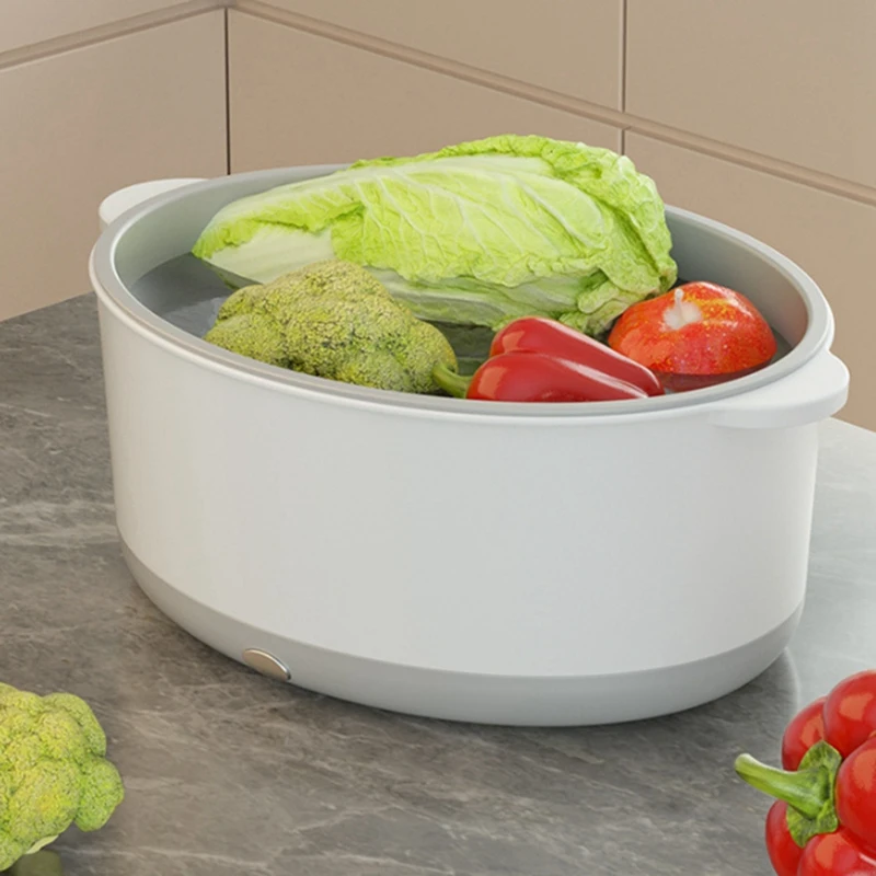 Wireless Electric Vegetable Washing Machine For Home Kitchen - Tableware Cleaner
Wireless Electric Vegetable Washing Machine For Home Kitchen - Tableware Cleaner