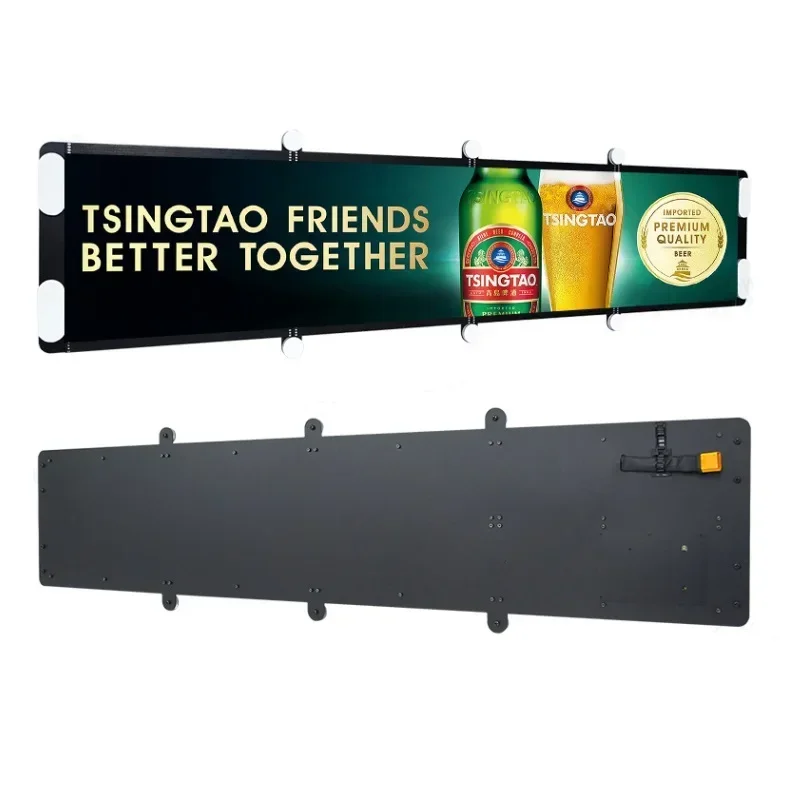 Car Rear Window LED Display Digital Signs LED Programming Display for Car Advertising Taxi Screen