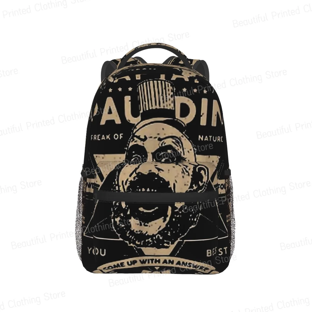 Captain Spaulding camping Backpacks Leisure Computer Backpack Untitled Fitted Boys Girls Bookbag Portable Versatile Backpack
Captain Spaulding camping Backpacks Leisure Computer Backpack Untitled Fitted Boys Girls Bookbag Portable Versatile Backpack