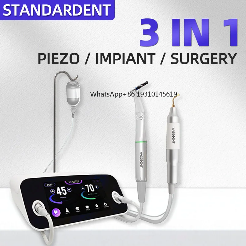 3 In 1 Piezoelectric Dental Surgery Equipment, Ultrasonic Osteotomy and Oral Surgery Instrument
3 In 1 Piezoelectric Dental Surgery Equipment, Ultrasonic Osteotomy and Oral Surgery Instrument