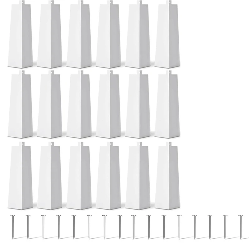ABKD Aluminum Siding Corners 8 Inch Exterior Siding Corner Caps Smooth Siding Aluminum Corners For Mobile Homes 16 Pieces
ABKD Aluminum Siding Corners 8 Inch Exterior Siding Corner Caps Smooth Siding Aluminum Corners For Mobile Homes 16 Pieces