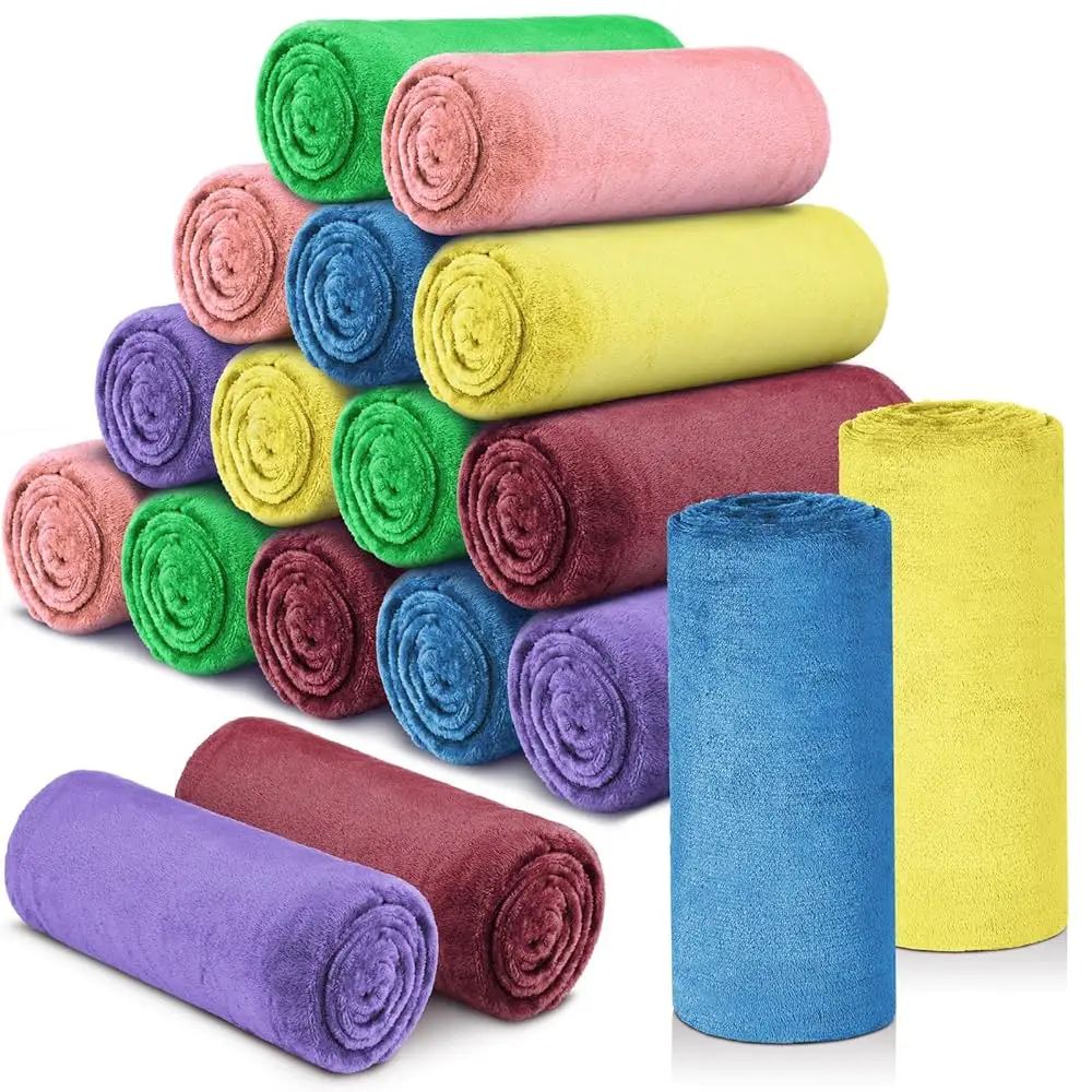 18 Pieces Fleece Blankets Bulk For Wedding 50 X 60 H Soft Lightweight Flannel Throw Blankets Bulk For Wedding Guests Home
18 Pieces Fleece Blankets Bulk For Wedding 50 X 60 H Soft Lightweight Flannel Throw Blankets Bulk For Wedding Guests Home