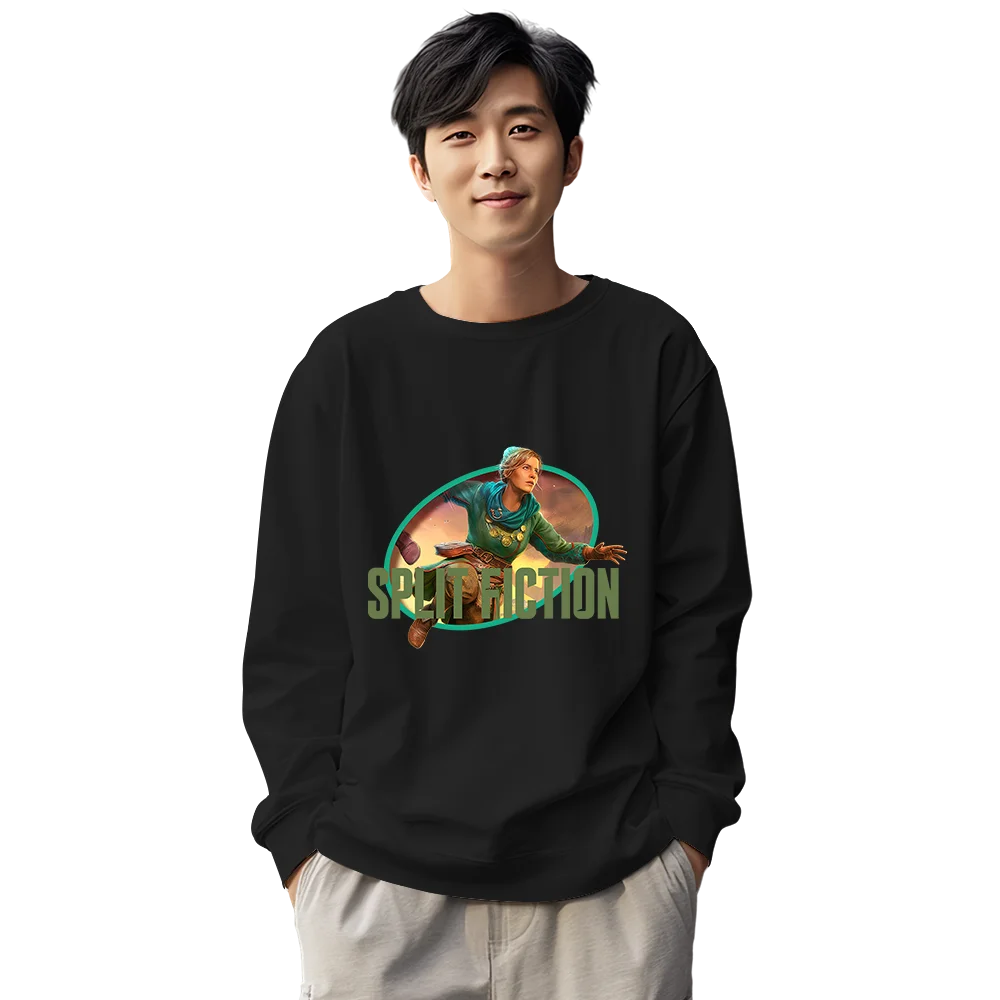 Split Fiction Vintage 90s Merch Sweatshirt Men Women Sports Pullover Harajuku Sweatshirt Unisex
Split Fiction Vintage 90s Merch Sweatshirt Men Women Sports Pullover Harajuku Sweatshirt Unisex
