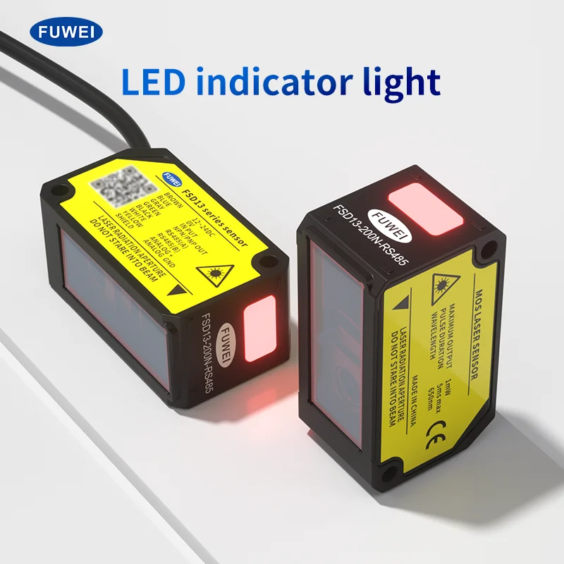 FUWEI FSD13 Series High-Precision Laser Displacement Sensor 0.01mm Thickness Distance Positioning Sensor RS485 Output
FUWEI FSD13 Series High-Precision Laser Displacement Sensor 0.01mm Thickness Distance Positioning Sensor RS485 Output