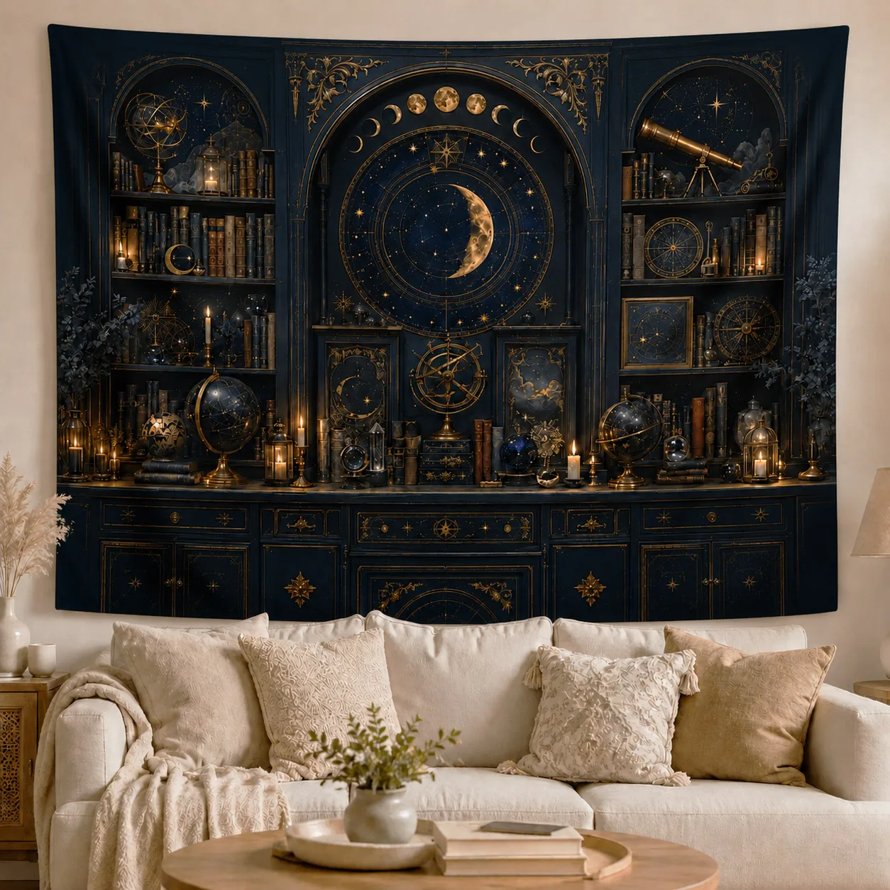 Goth Bookshelf Tapestry Witchy Moon Wall Hanging Magic Library Backdrop Boho Room Decor Vintage Astrology Fabric Tapestries
Goth Bookshelf Tapestry Witchy Moon Wall Hanging Magic Library Backdrop Boho Room Decor Vintage Astrology Fabric Tapestries