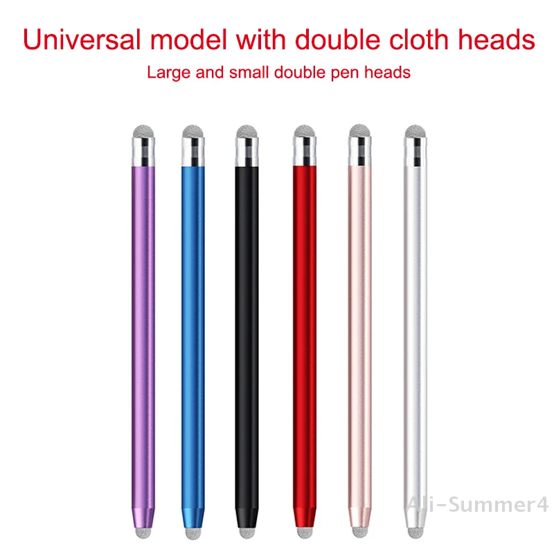 Mesh Fiber Capacitive Stylus Pen Double Nib Touch Screen Pens Drawing Pen For Universal Capacitive Screen Smart Phone Tablet
Mesh Fiber Capacitive Stylus Pen Double Nib Touch Screen Pens Drawing Pen For Universal Capacitive Screen Smart Phone Tablet