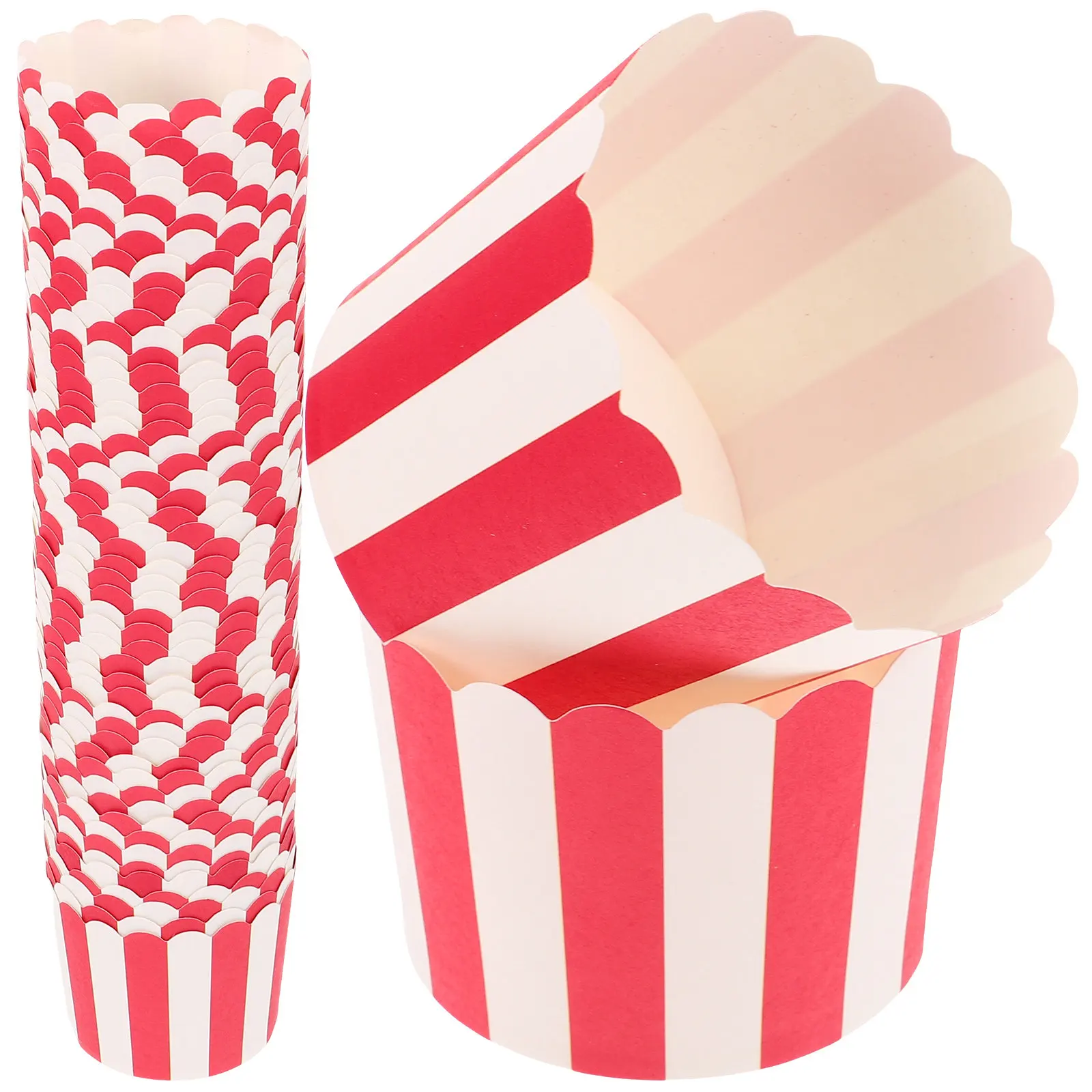 100Pcs Paper Baking Cups Cupcake Liners Muffin Liners Holders Lightweight Easy Storage for Cupcakes Desserts Muffins Cakes Party
100Pcs Paper Baking Cups Cupcake Liners Muffin Liners Holders Lightweight Easy Storage for Cupcakes Desserts Muffins Cakes Party