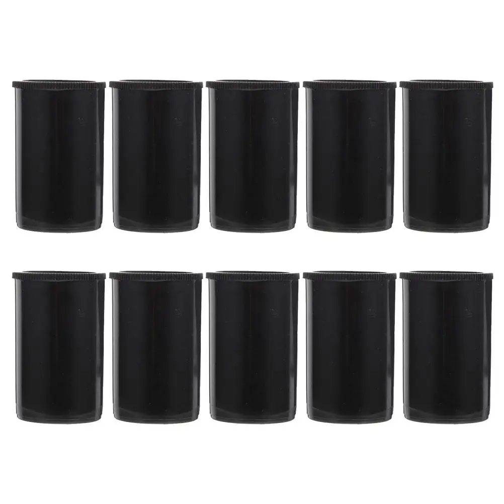 10pcs Film Canisters Black Small Plastic Containers with Caps for Camera Film Storage Protective Case Fishing Supplies
10pcs Film Canisters Black Small Plastic Containers with Caps for Camera Film Storage Protective Case Fishing Supplies