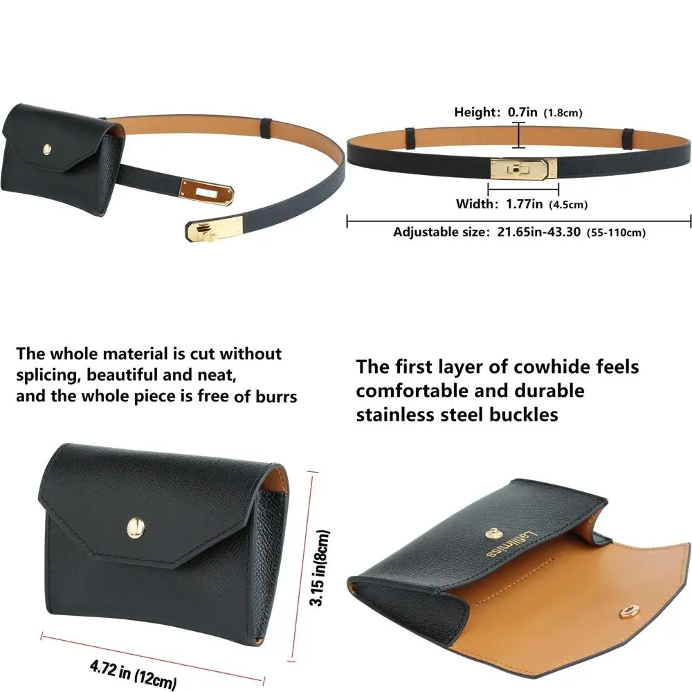 Leather Skinny Belt for Women - Adjustable Turn Lock, Solid Color, Perfect for Dresses, Jeans, and Coats
Leather Skinny Belt for Women - Adjustable Turn Lock, Solid Color, Perfect for Dresses, Jeans, and Coats