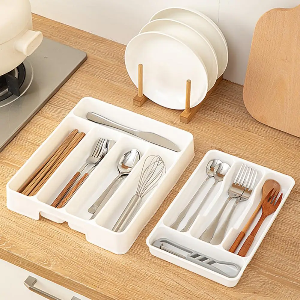 1/2Pcs Drawer Organizer Expandable Kitchen Tray Adjustable Flatware Holder With 4/6 Compartments Cutlery Storage Divider Kitchen
1/2Pcs Drawer Organizer Expandable Kitchen Tray Adjustable Flatware Holder With 4/6 Compartments Cutlery Storage Divider Kitchen