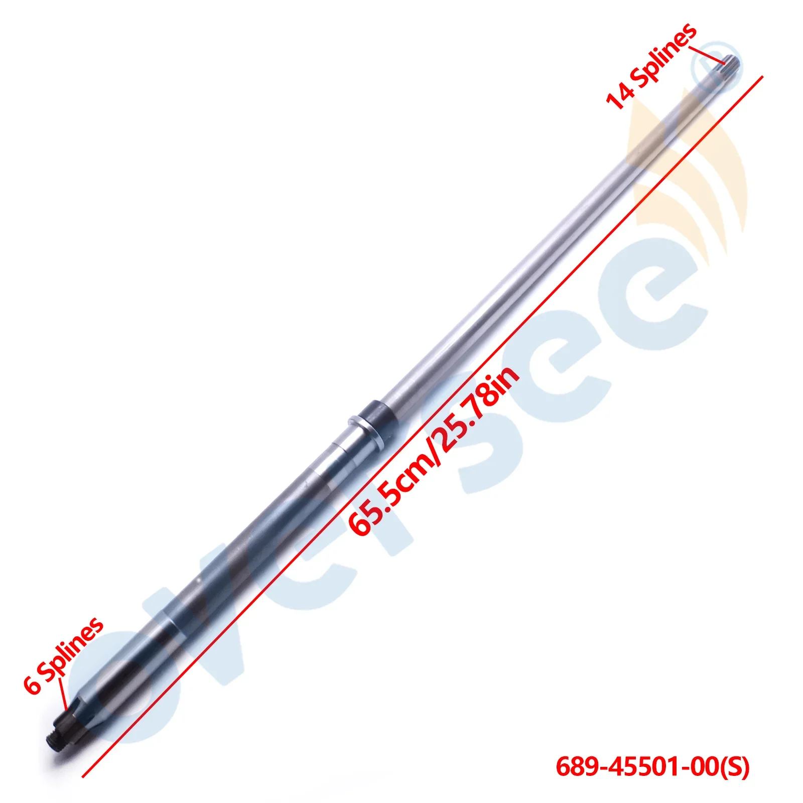 Boat Motor 689-45501-00 Drive Shaft Short For YAMAHA 25HP30HP C25ELRT 30ESJ C30ELRP 689-45501 (S)
Boat Motor 689-45501-00 Drive Shaft Short For YAMAHA 25HP30HP C25ELRT 30ESJ C30ELRP 689-45501 (S)