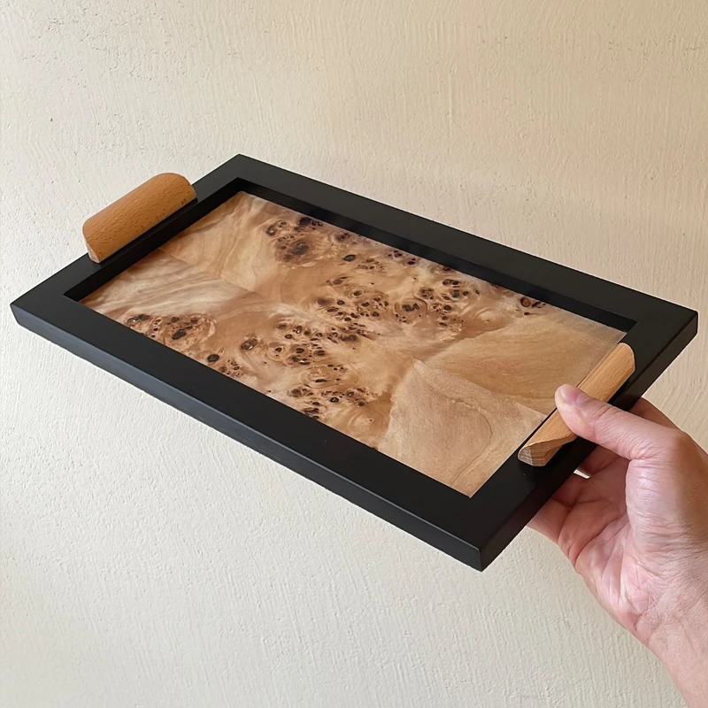 Wooden Rectangular Storage Tray Creative Antique Handle Tray Luxury Aromatherapy Trays Snack Plate Kitchen Storage Organization
Wooden Rectangular Storage Tray Creative Antique Handle Tray Luxury Aromatherapy Trays Snack Plate Kitchen Storage Organization