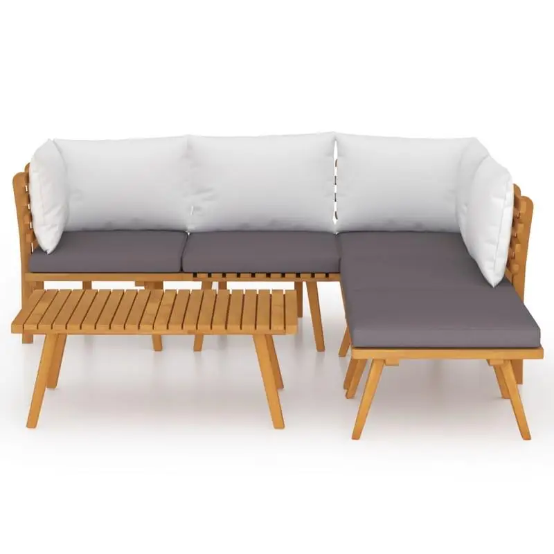 Garden Lounge Set Dark grey and white
Garden Lounge Set Dark grey and white