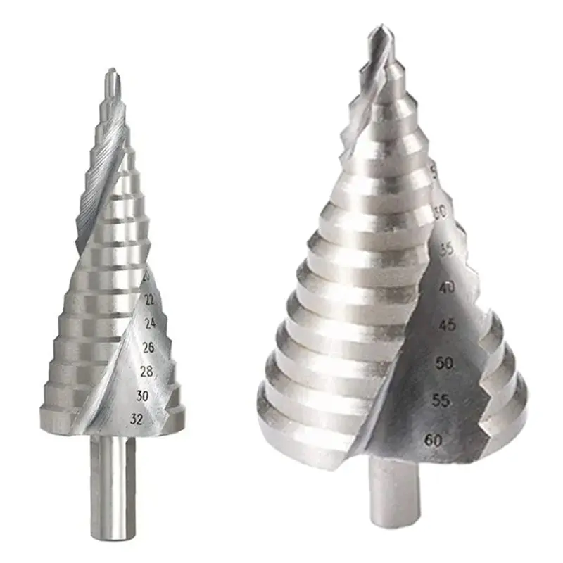 AB46-Core Drill Bit For Wood/Metal 4-32/6-60Mm Step Drill Bits For Spiral Hole Drilling
AB46-Core Drill Bit For Wood/Metal 4-32/6-60Mm Step Drill Bits For Spiral Hole Drilling