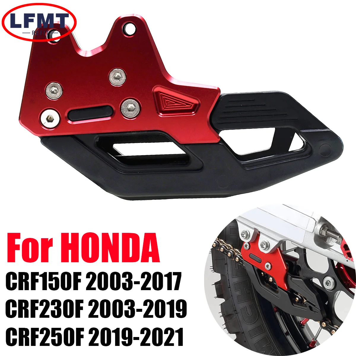 Защита цепи CNC для мотоцикла Honda CRF150F CRF230F CRF250F 2003-2017 2018 2019 2020 2021 Enduro
Защита цепи CNC для мотоцикла Honda CRF150F CRF230F CRF250F 2003-2017 2018 2019 2020 2021 Enduro