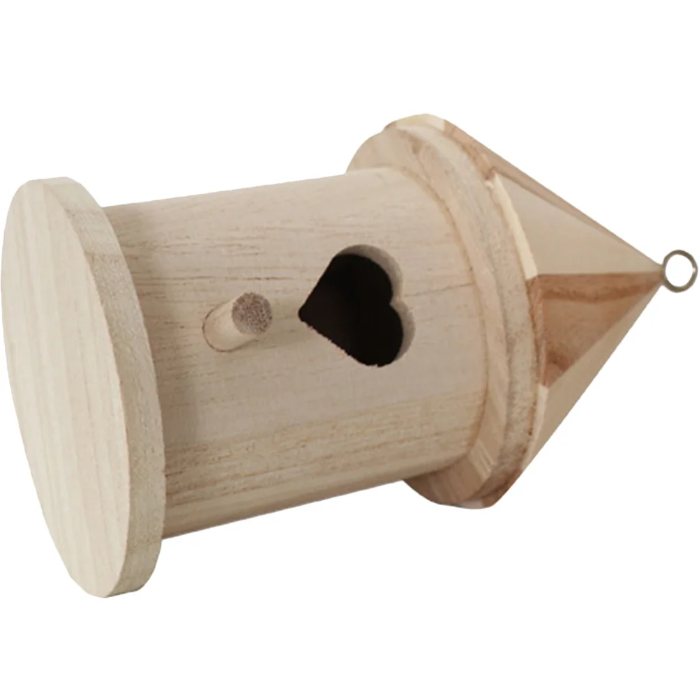 Wood Bird Natural Wooden Nesting Box DIY Unpainted Garden Feeder for Parakeets Lovebirds Parrots Home Decor
Wood Bird Natural Wooden Nesting Box DIY Unpainted Garden Feeder for Parakeets Lovebirds Parrots Home Decor