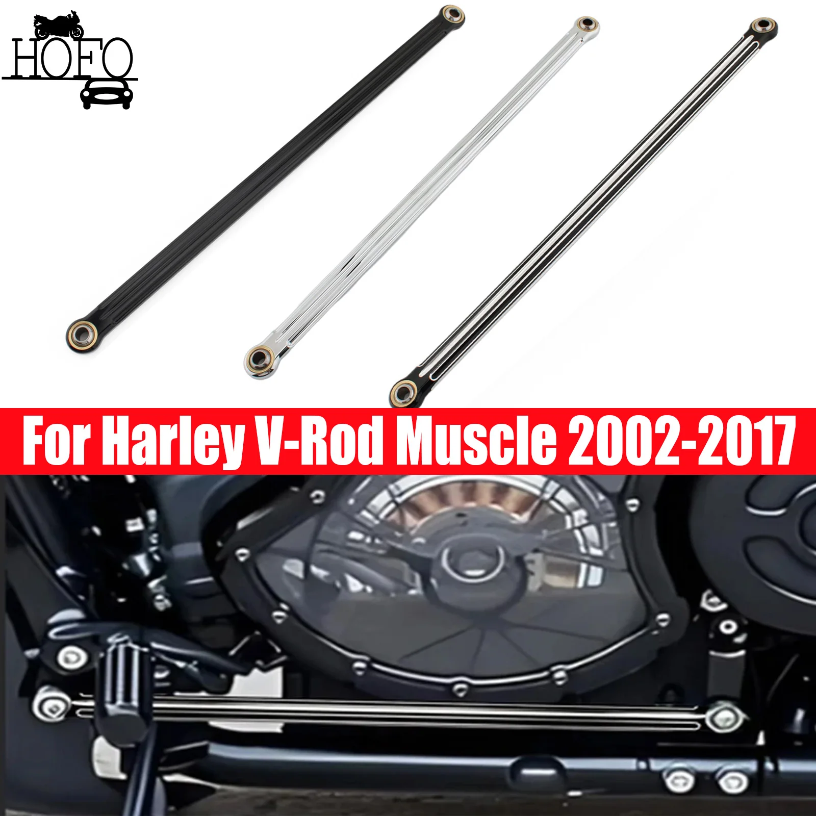 Aluminum Motorcycle Gear Shift Linkage Shifter Link Rod For Harley V-Rod Muscle 2002-2017 Night Rod VRSC Special 2007-2017
Aluminum Motorcycle Gear Shift Linkage Shifter Link Rod For Harley V-Rod Muscle 2002-2017 Night Rod VRSC Special 2007-2017