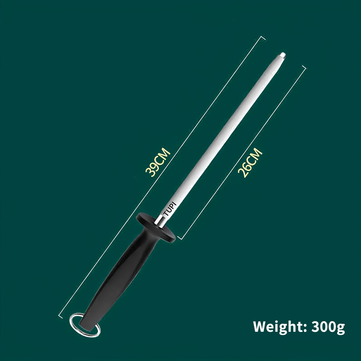 Pro Butcher's Sharpening Kit - TUPI Stone & Rod for Kitchen/Hunting Knives | Corundum Abrasive with Ergonomic Grip
Pro Butcher's Sharpening Kit - TUPI Stone & Rod for Kitchen/Hunting Knives | Corundum Abrasive with Ergonomic Grip
