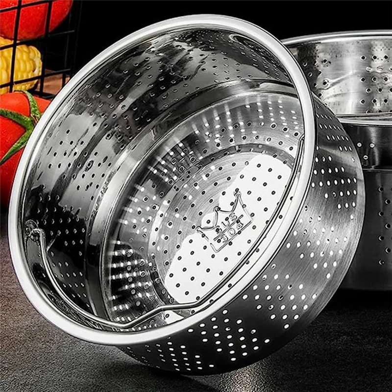 A71Z Корзина для пароварки из нержавеющей стали, металлическая вставка для пароварки, стойка для приготовления на пару, дуршлаг для овощей и фруктов, сито с ручкой 
A71Z Корзина для пароварки из нержавеющей стали, металлическая вставка для пароварки, стойка для приготовления на пару, дуршлаг для овощей и фруктов, сито с ручкой