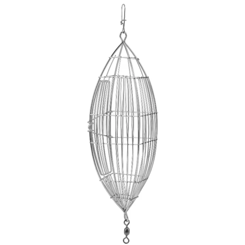 Fishing Bait Cage Stainless Steel Lure Cage Carp Fishing Trap Basket Feeder Holder For Shrimp Crab Fish
Fishing Bait Cage Stainless Steel Lure Cage Carp Fishing Trap Basket Feeder Holder For Shrimp Crab Fish