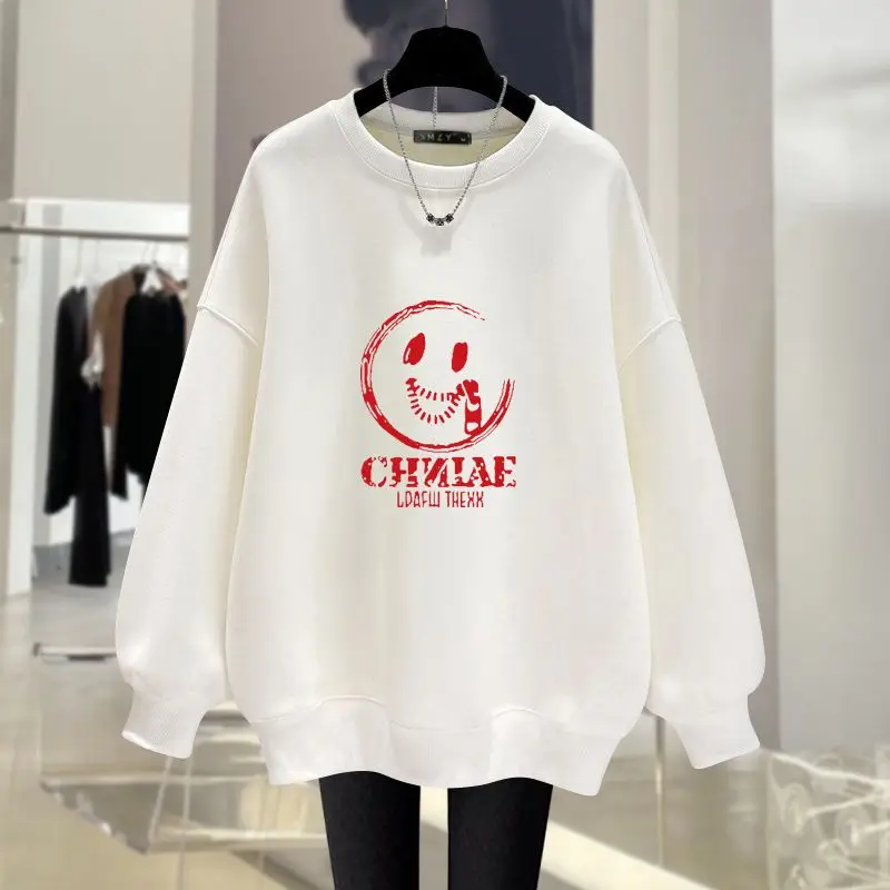 Women Clothing Fashion Y2k Cartoon Printed Sweatshirts O-neck Top Pullovers Autumn Vintage Loose Casual Hoodies
Women Clothing Fashion Y2k Cartoon Printed Sweatshirts O-neck Top Pullovers Autumn Vintage Loose Casual Hoodies