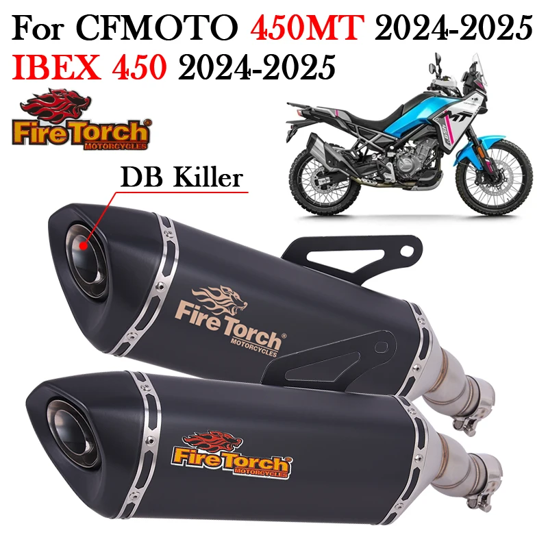 Slip On For CFMOTO 450MT MT450 MT IBEX 450 2024 2025 Motorcycle DB Killler Exhaust Modify Muffller Escape Moto Middle Link Pipe
Slip On For CFMOTO 450MT MT450 MT IBEX 450 2024 2025 Motorcycle DB Killler Exhaust Modify Muffller Escape Moto Middle Link Pipe