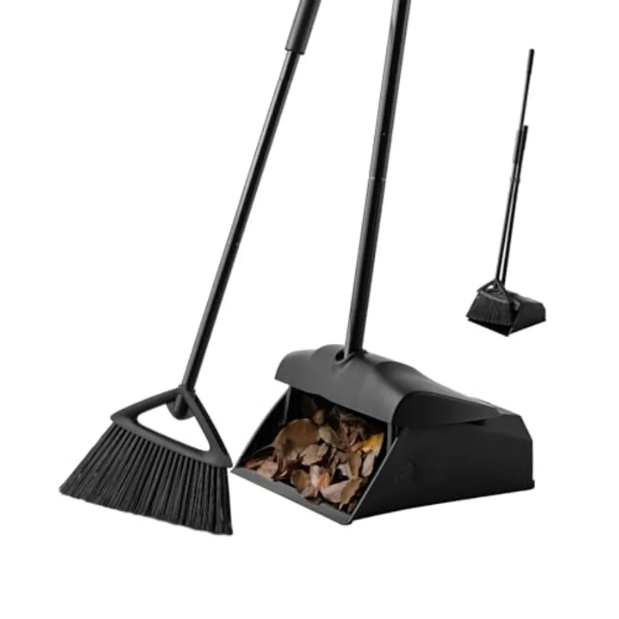 Commercial Angle Broom and Dustpan Combo with Long Handle and Lid Lobby Dust Pan Sweep Set for Outdoor Garages Courtyard Sidewa
Commercial Angle Broom and Dustpan Combo with Long Handle and Lid Lobby Dust Pan Sweep Set for Outdoor Garages Courtyard Sidewa